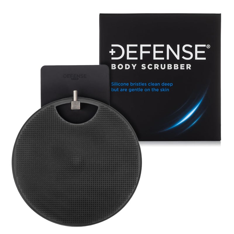 Defense Soap Body Scrubber Shower Hook Combo Set - Image 1