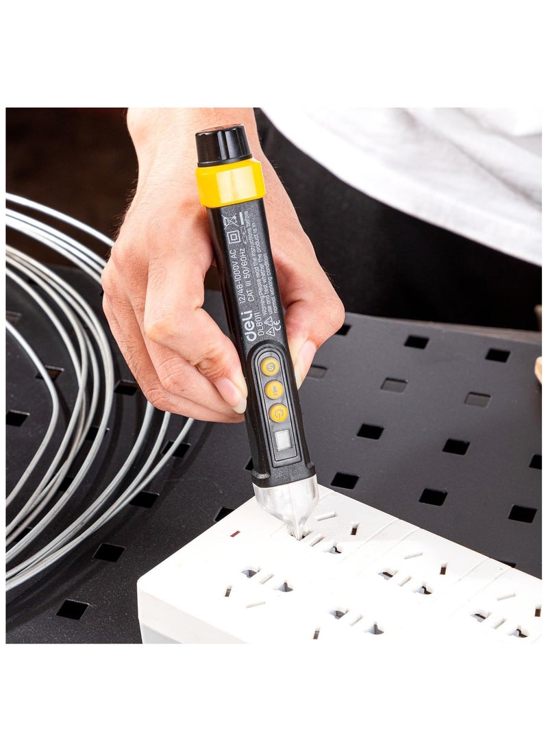 Deli Deli Contactless Voltage Tester 12/48-1000V AC  - Image 5