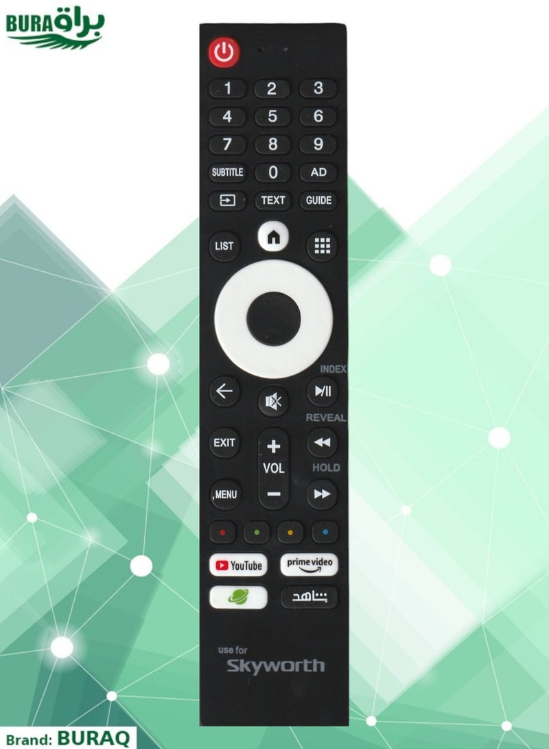 BURAQ Skyworth Smart Remote New Design Latest Smart Remote Control For Skyworth