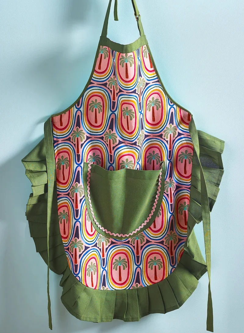 اليانور بومر Electric Coast Palm Tree Apron