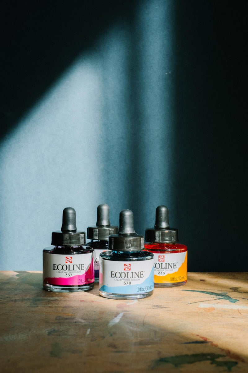 Ecoline Liquid Watercolour Additional Set 5 x 30 ml (11259901) - Image 5