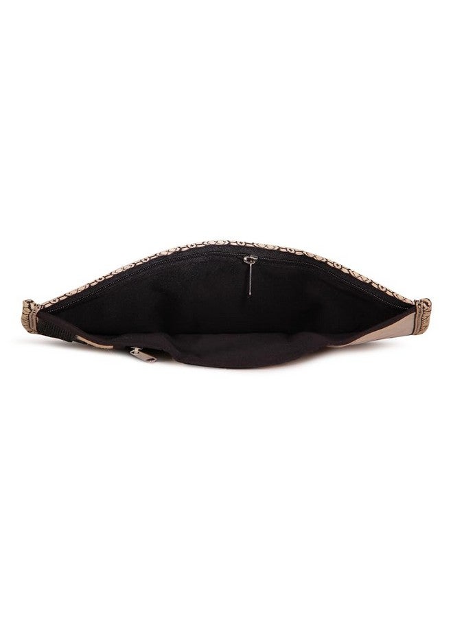 Jute Cottage محفظة جوت كوتاج ثلاثية الطي A-020-طبيعي - Image 4