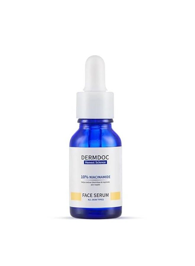 DermDoc by Purplle 10% Niacinamide Face Serum (15ml) | niacinamide serum - Image 1