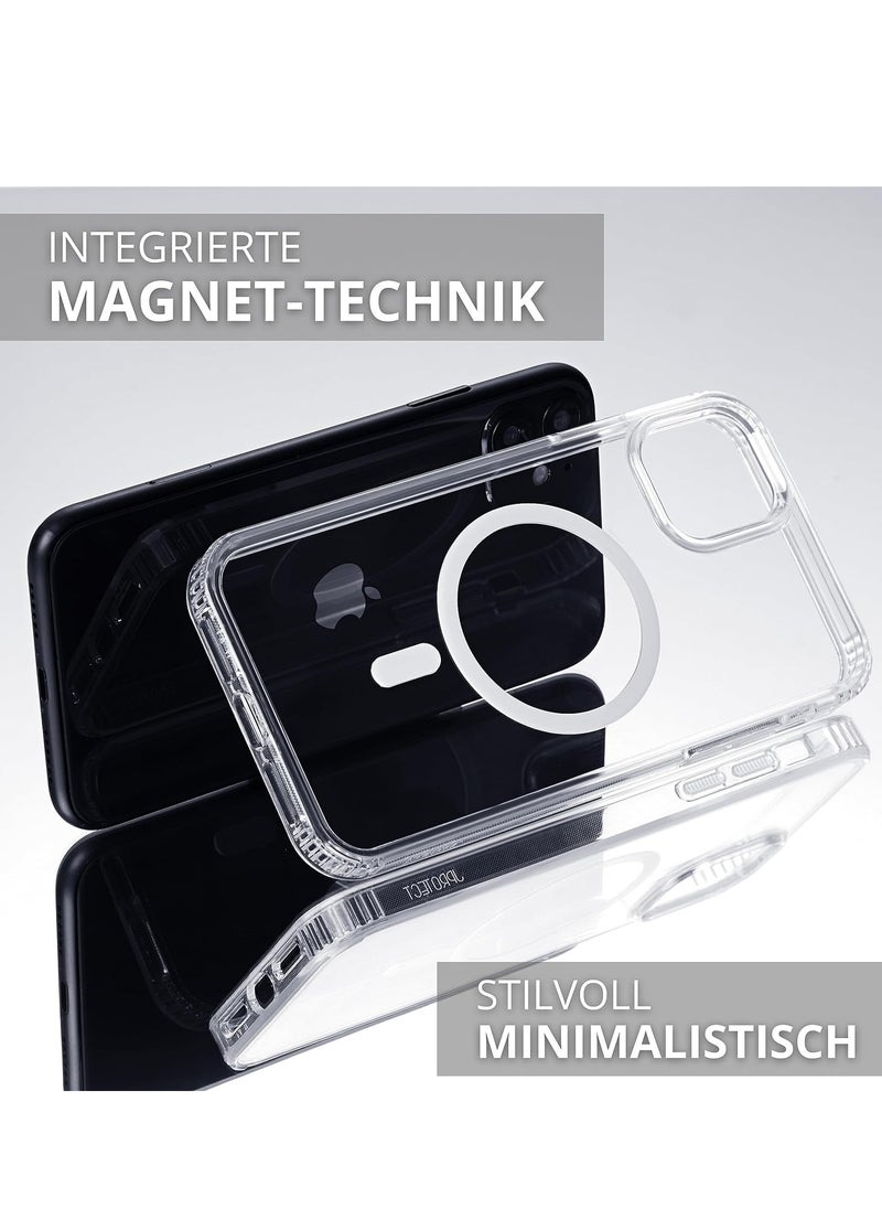 Generic - Magnetic Mobile Phone Case for iPhone 11 for Magsafe Case/Shockproof Transparent/Transparent Case Apple iPhone 11 Case Magnet/Mobile Phone Case iPhone 11 - Image 1