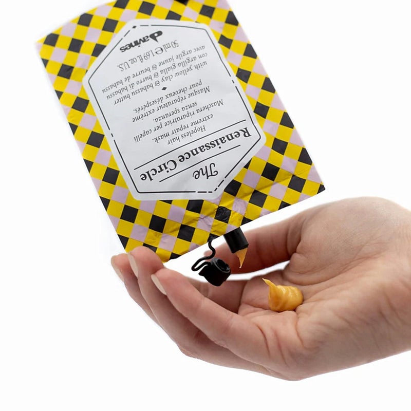 Davines The Renaissance Circle, Restoring And Repairing Mask For Dry And Damaged Hair, Add Shine, Nourishment And Softness, 1.69 fl. oz. - Image 5