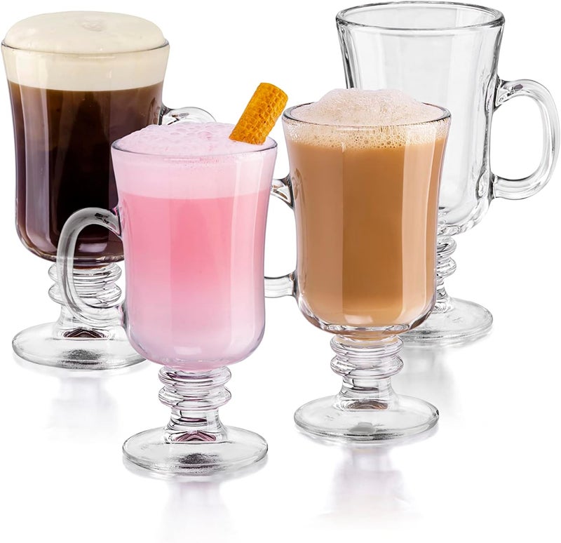 LIBBEY كوب قهوة إيرلندي سعة 8 أونصات، علبة من 12، شفاف - Image 2