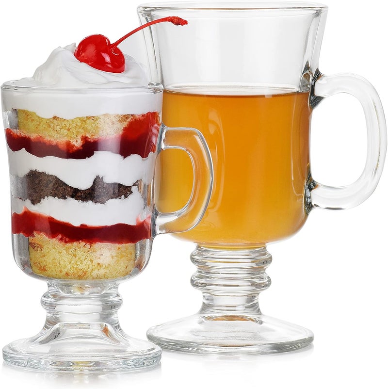 LIBBEY كوب قهوة إيرلندي سعة 8 أونصات، علبة من 12، شفاف - Image 3