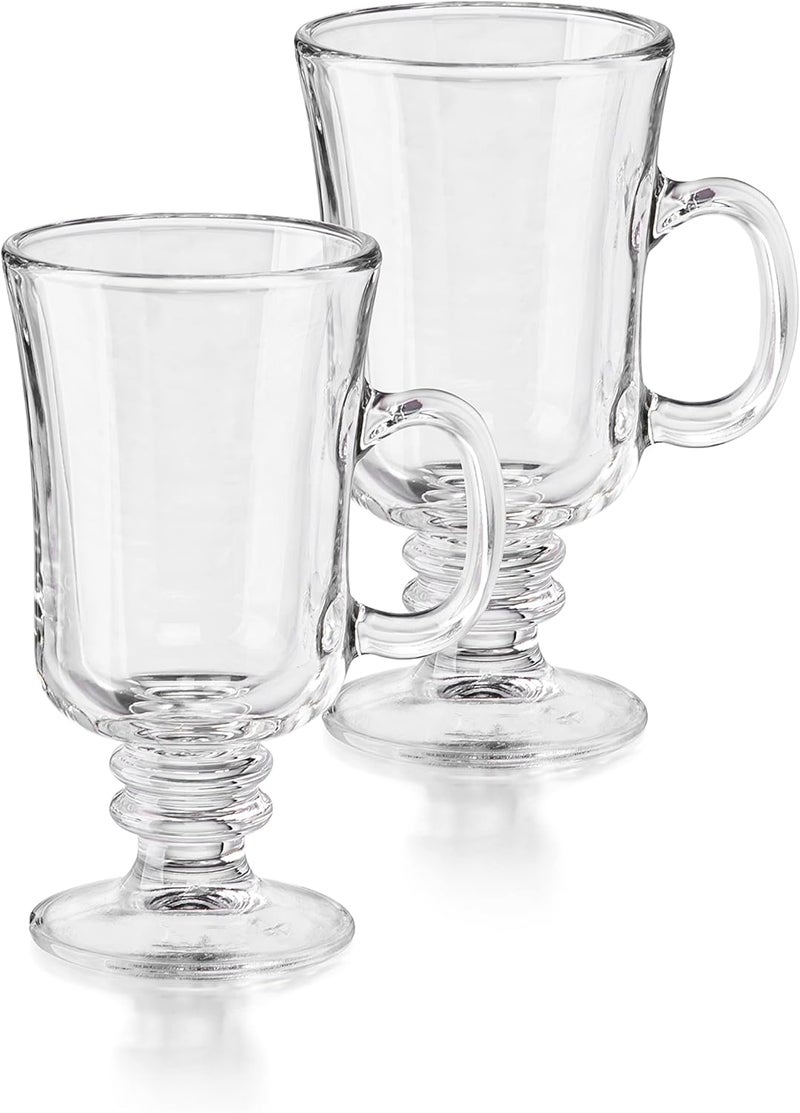 LIBBEY كوب قهوة إيرلندي سعة 8 أونصات، علبة من 12، شفاف - Image 4