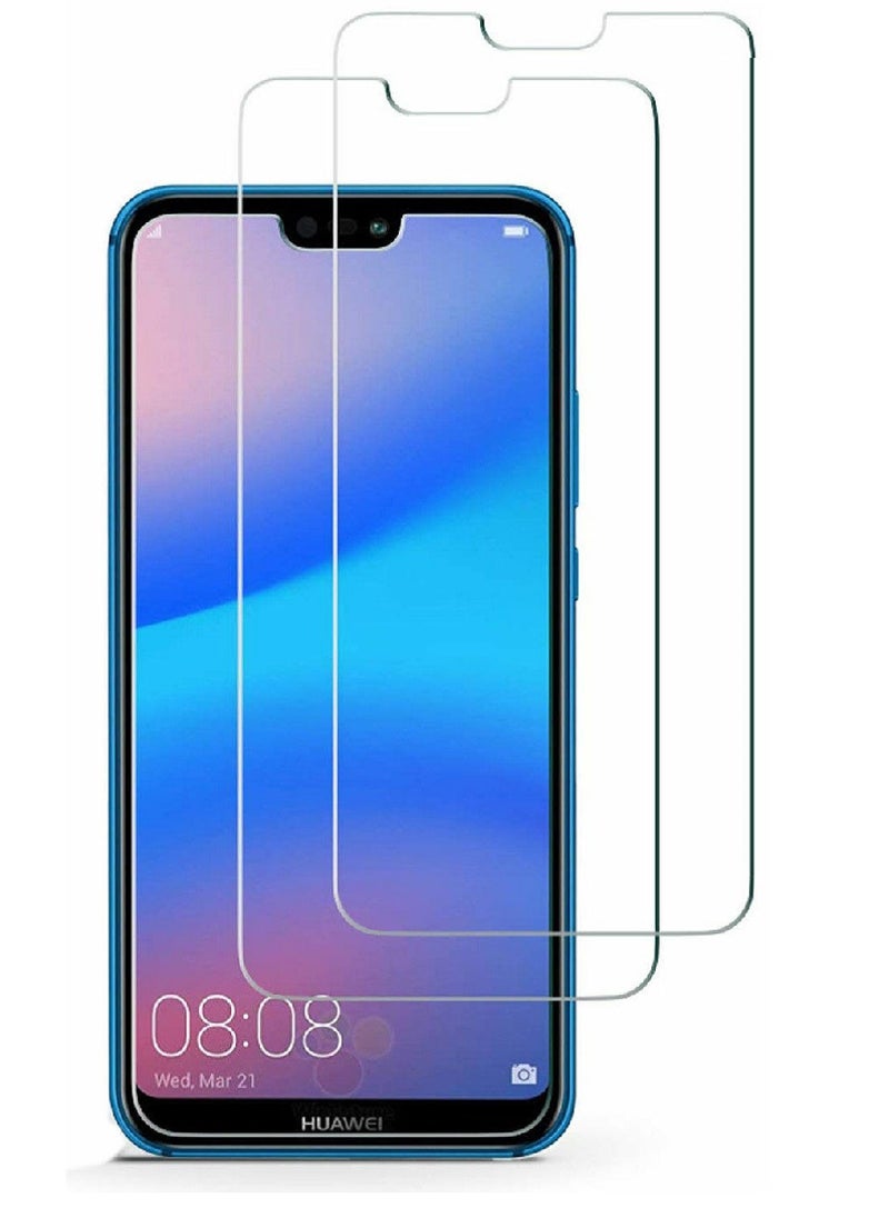 Super 2 Pieces Tempered Glass Screen Protector Designed For Honor 10 Lite Full Screen Coverage And Bubble Free - Image 1