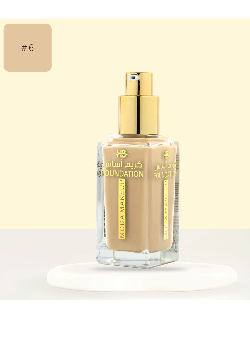 MODA Matte Liquid Foundation That Lasts Up To 24 Hours #6 - Image 1