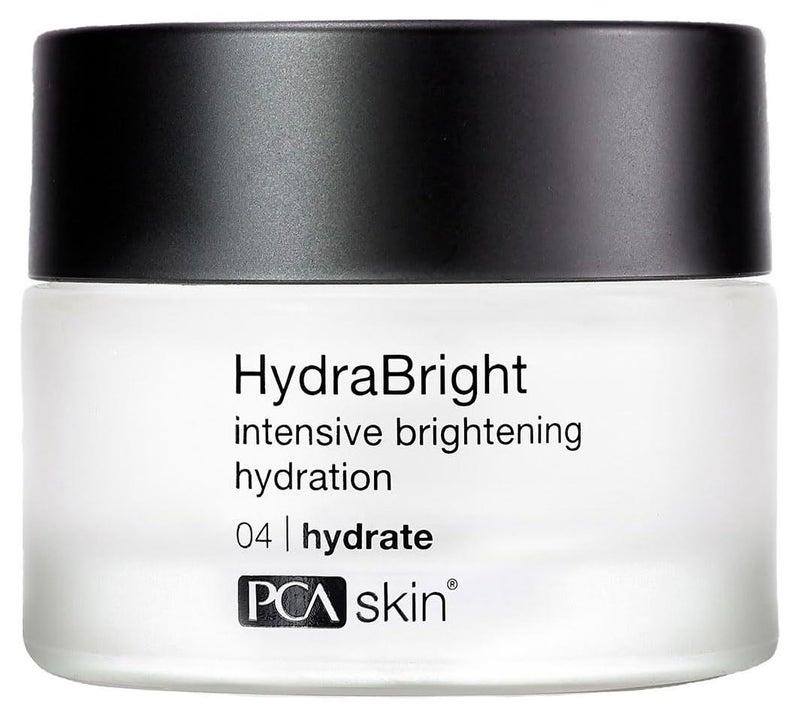 مرطب PCA SKIN هايدرا برايت - منتجات العناية بالبشرة للوجه، كريم مرطب ومشرق مع سكوالان ونياسيناميد - 1.69 أونصة في الجرة