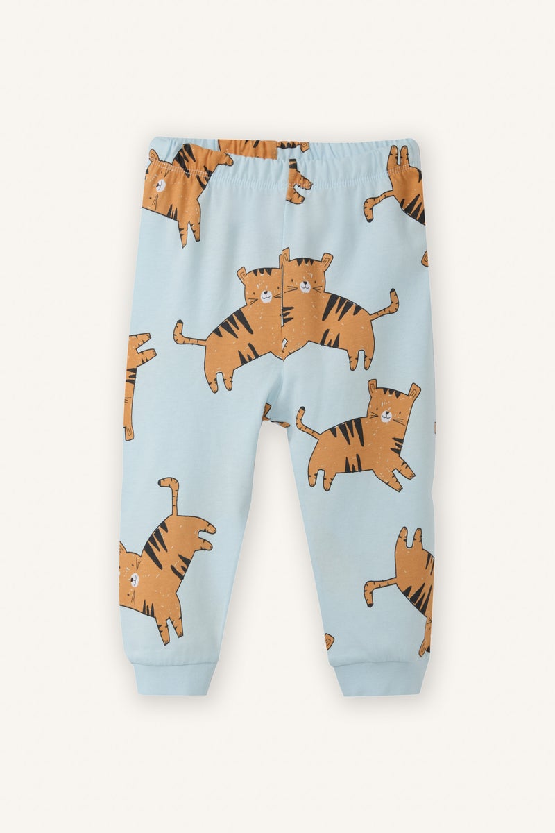 ديفاكتو طقم بيجاما بيبي اولادي قصة عادية - قطعتين - Image 2