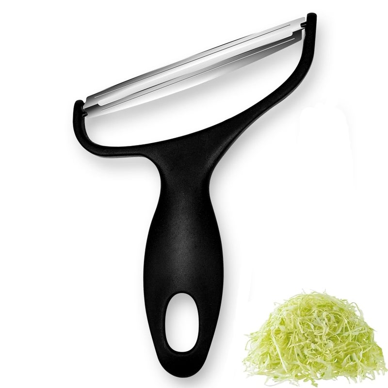 M Jingmei Vegetable Peeler Large Peelers for Kitchen Y Wide Veggie Shredder for Cabbage Lettuce Julienne Swivel Stainless Steel Blades Big Size