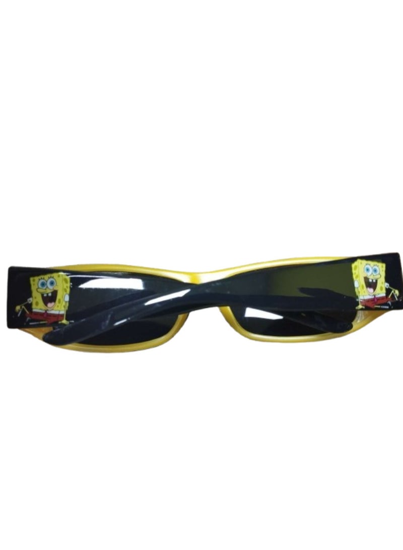 Kids Polarized Sunglasses UV Protection Black/Yellow - Image 2