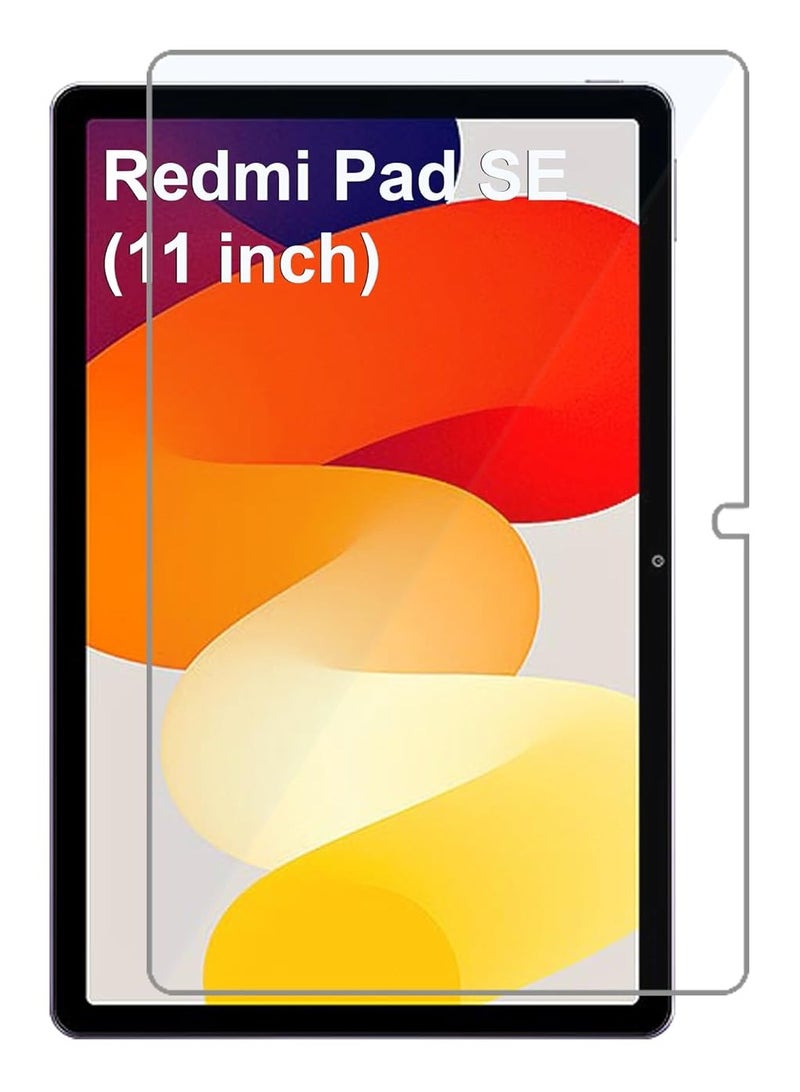 Xiaomi Redmi Pad SE 2023 11 Inch Tempered Glass Screen Protector [HD Crystal Clear] [Easy Installation] [Scratch Resistant] [9H Hardness] For Xiaomi Redmi Pad SE 2023 11 Inch - Image 1