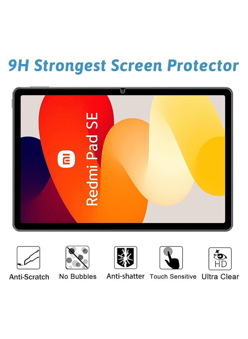Xiaomi Redmi Pad SE 2023 11 Inch Tempered Glass Screen Protector [HD Crystal Clear] [Easy Installation] [Scratch Resistant] [9H Hardness] For Xiaomi Redmi Pad SE 2023 11 Inch - Image 5