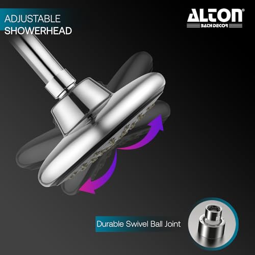 ALTON SHR22335, ABS,5-INCH Single Flow Overhead Shower With 9-INCH Arm and Wall Flange - Image 5