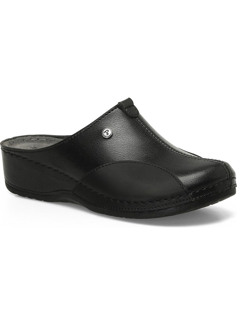 Polaris - 607039.Z4PR Black Women's Home Slippers - Image 1
