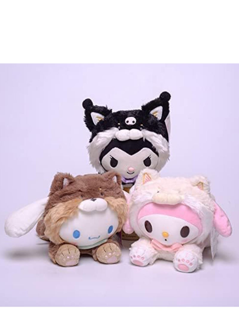رات سو - Kawaii سانريو ألعاب من القطيفة لطيف محشوة كورومي بلدي ميلودي سينامورول دمية لينة أنيمي الكرتون بلوشي استرضاء فتاة هدية - Image 1