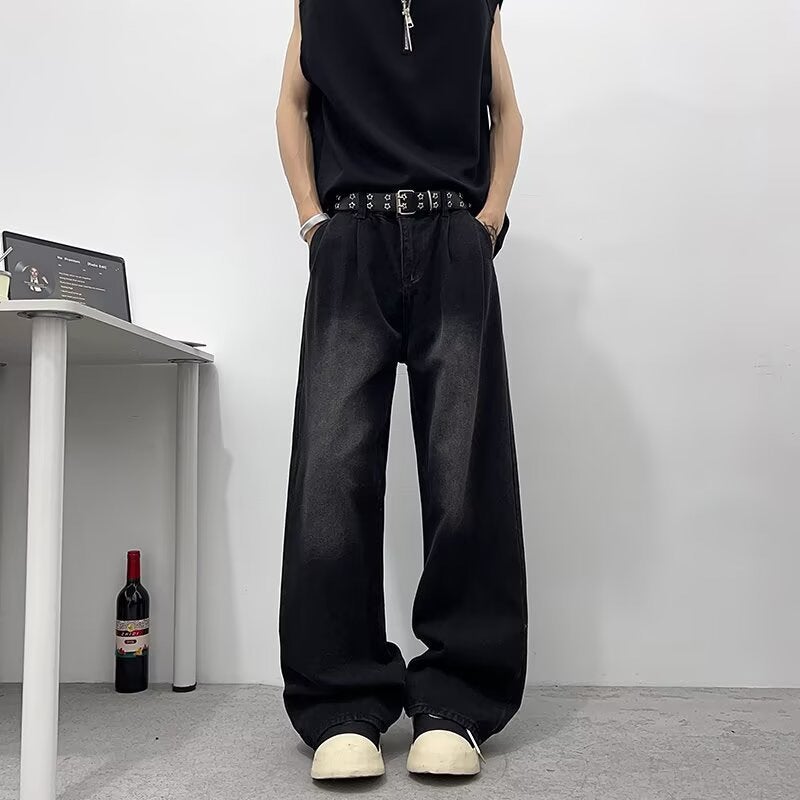 Unisex Casual Daily Denim Jeans - Image 2