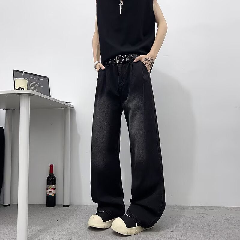 Unisex Casual Daily Denim Jeans - Image 1