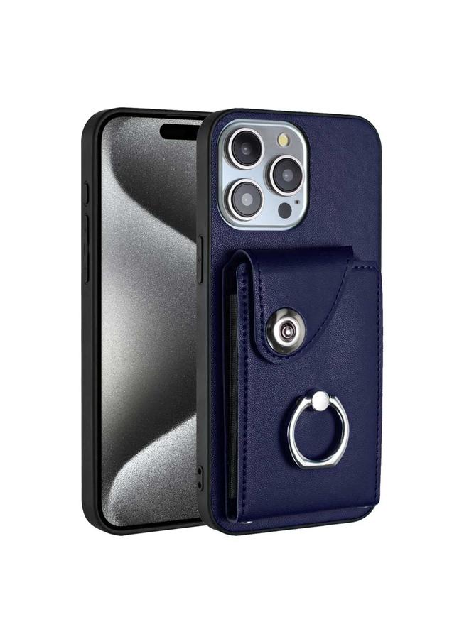 S-TOP Case For iPhone 13 Pro Organ Card Bag Ring Holder Phone Case - Image 1