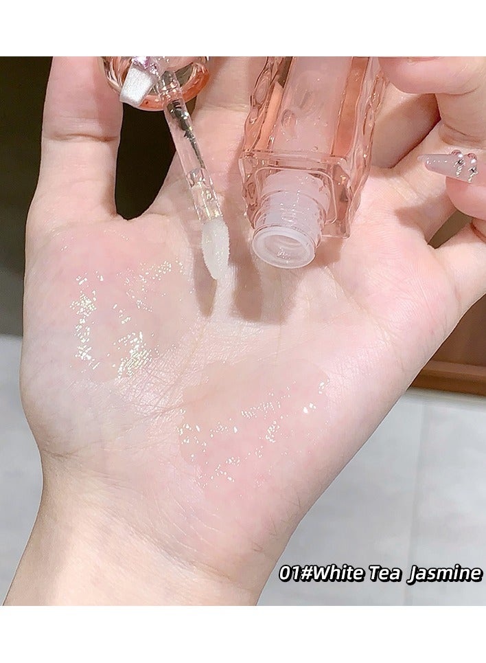 Gege bear Hydarating Moisturising Smooth Soft Glass Finish Liquid Lip Gloss 01 - Image 2