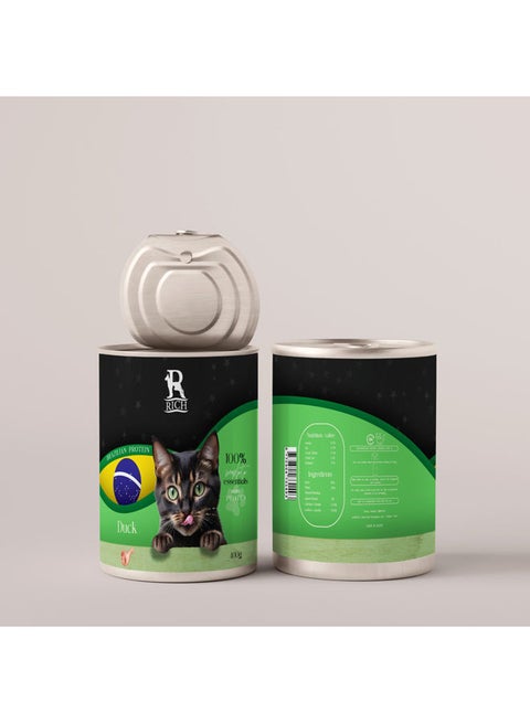 Duck Brazilian Protein Cans For Cat- 400 Grams