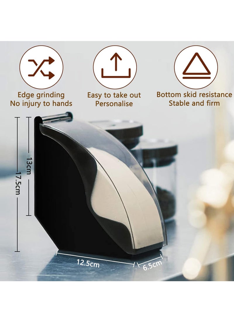 Arabest Coffee Filter Holder, Acrylic Coffee Filter Box with Dustproof Cover, Coffee Filter Paper Holder Storage Dispenser Rack for Kitchen Cafes, Storage Capacity of 100 Pcs Paper Filters  - Image 2