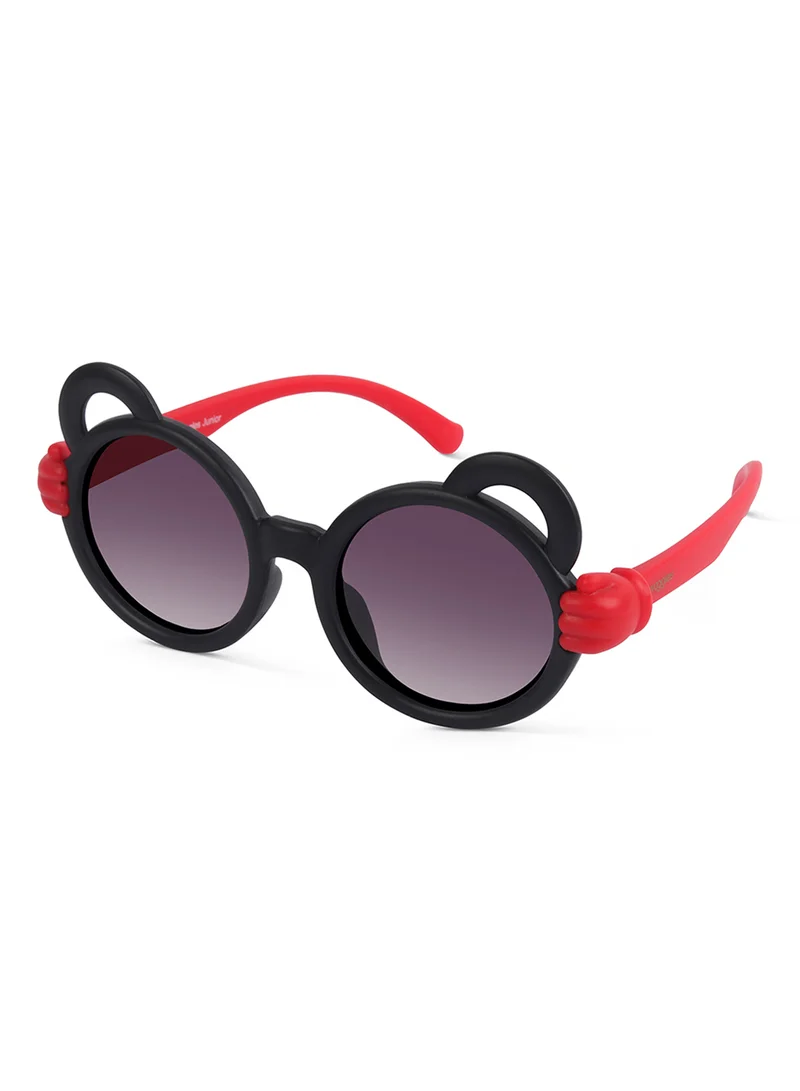 Woggles Sunbuddies Black Round Kids Sunglasses