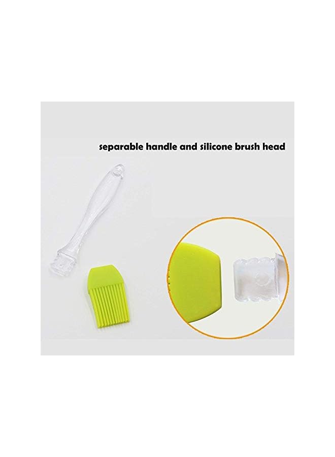 Raxoom Basting Pastry and Bbq Brushes (Set of 4), Heat Resistant Kitchen Utensils, Essential Cooking Gadget, Bakeware Tool and Culinary Equipment(Random colors) - Image 2