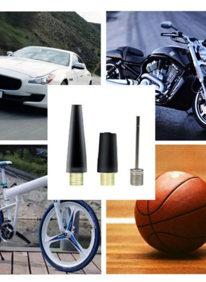 Generic Car Tire Inflator Air Compressor 12V Fast Portable Air Pump with High Brightness Headlight for Car Bicycle Motorcycle Spherical Air Bed  - Image 2