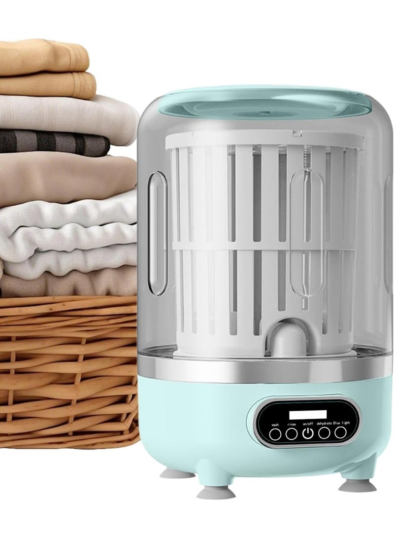 3L Compact Washing Machine – Digital Control Panel – Efficient Cleaning for Delicate Garments-Hidden Bottom Drainage for Baby Clothes - Image 1