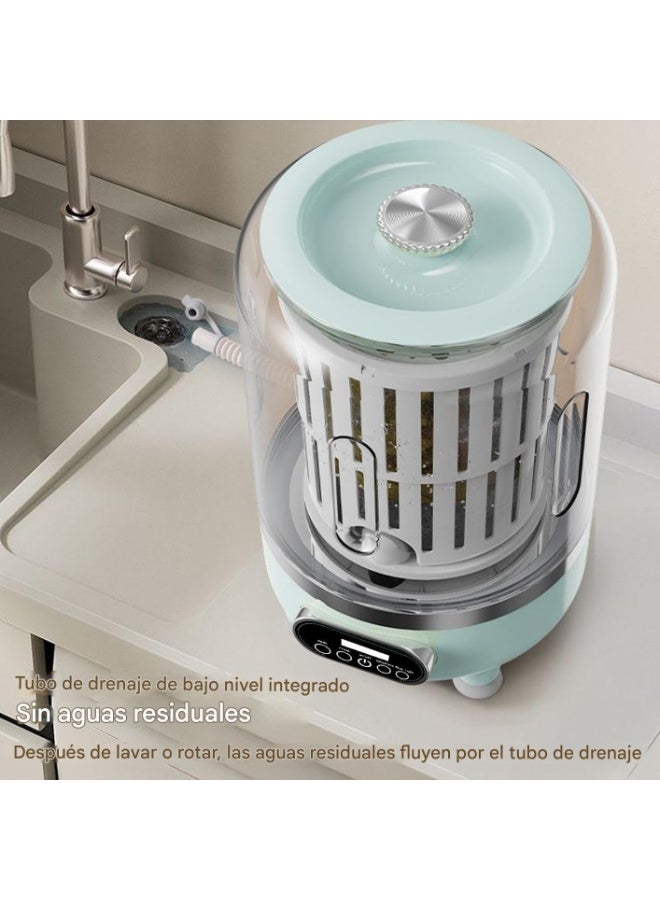 3L Compact Washing Machine – Digital Control Panel – Efficient Cleaning for Delicate Garments-Hidden Bottom Drainage for Baby Clothes - Image 4