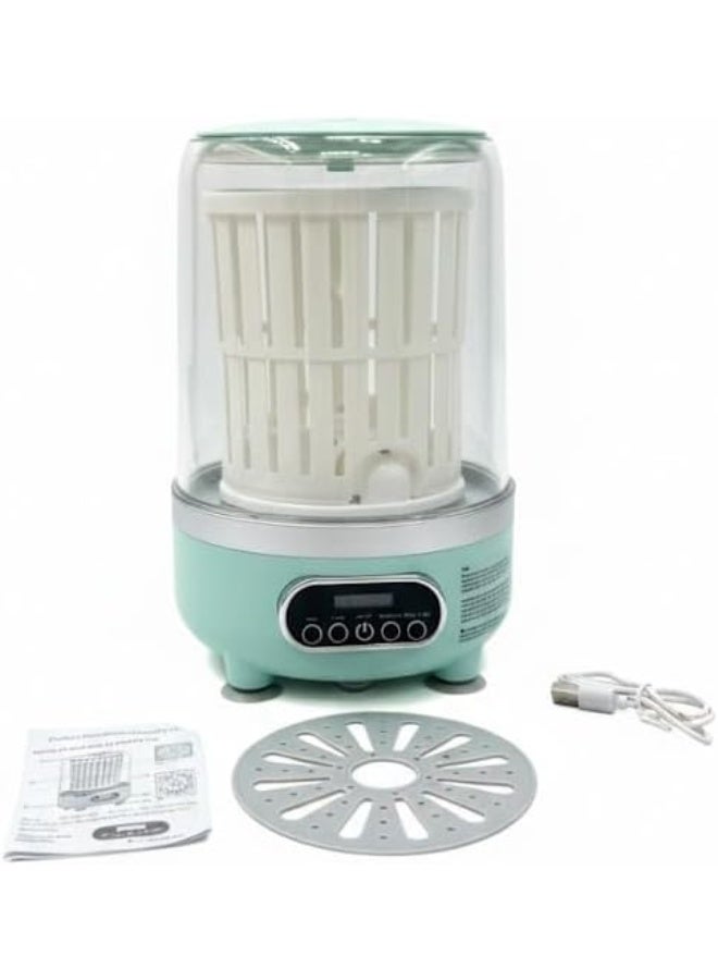 3L Compact Washing Machine – Digital Control Panel – Efficient Cleaning for Delicate Garments-Hidden Bottom Drainage for Baby Clothes - Image 2