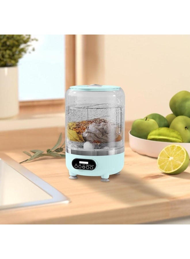 3L Compact Washing Machine – Digital Control Panel – Efficient Cleaning for Delicate Garments-Hidden Bottom Drainage for Baby Clothes - Image 5
