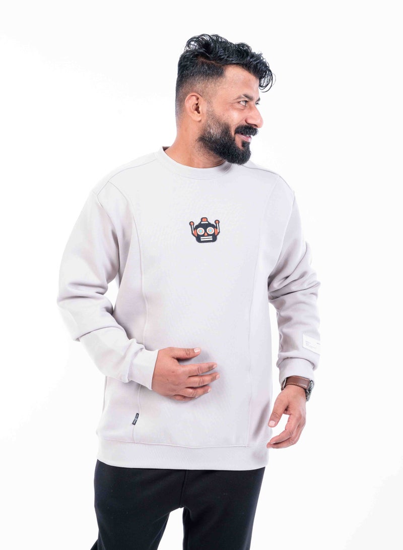 Everest Unisex Oversized Grey Sweater  - Image 1