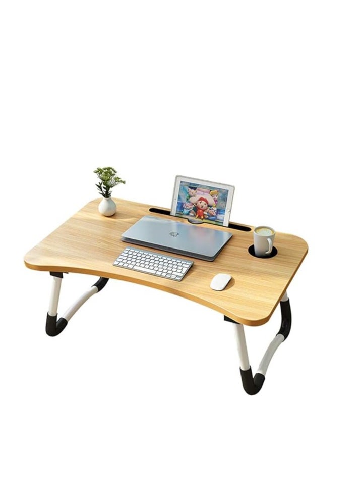MODERN HOME Foldable Laptop Table Multicolour 40.5x60x5.5cm  - Image 1