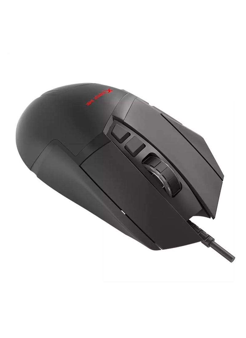 XTRIKE ME - GM520 RGB Gaming Mouse - Optical Sensor 12,800 DPI - 8 Programmable Buttons - 1000HZ Polling Rate With Software - Image 1