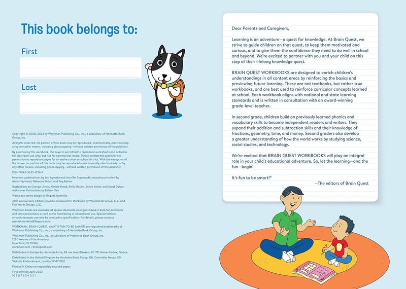 Brain Quest Workbook: 2nd Grade Revised Edition - Image 3