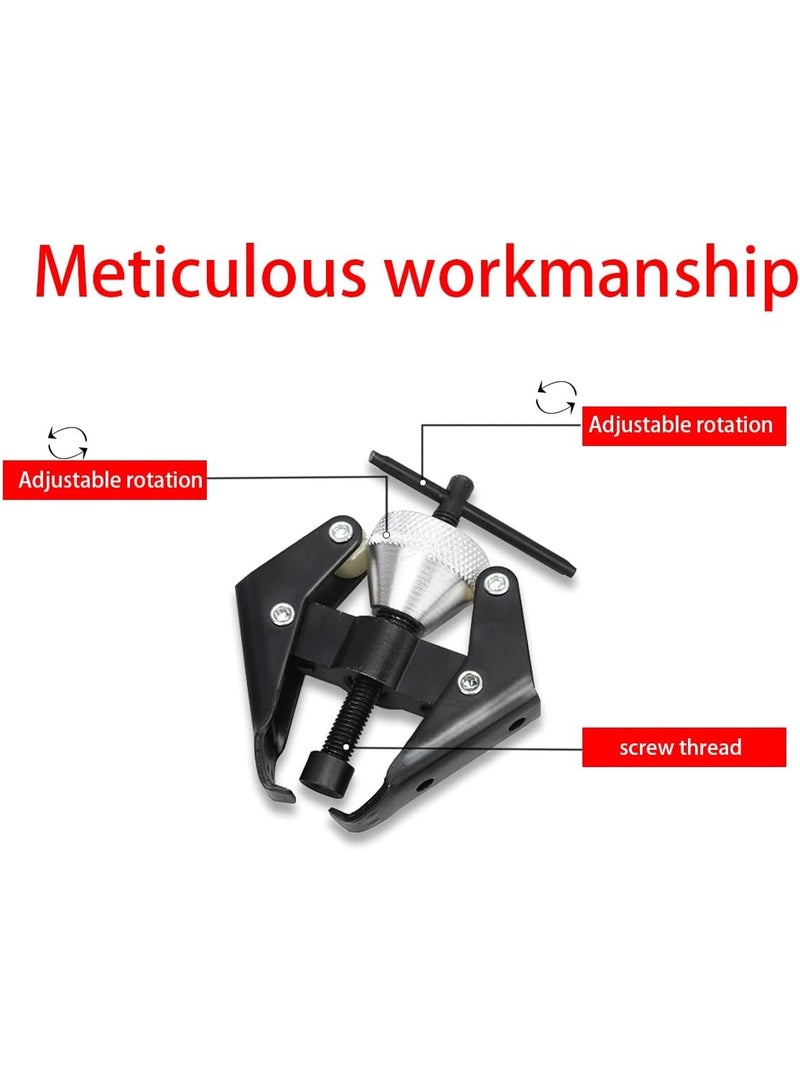 Battery Terminal and Wiper Arm Puller, Heavy Duty Arm Bearing Remover Puller Tool, Windshield Wiper Repair Tool Kit 6-28 mm, Automotive Replacement Accessories Universal for Most Cars - Image 3