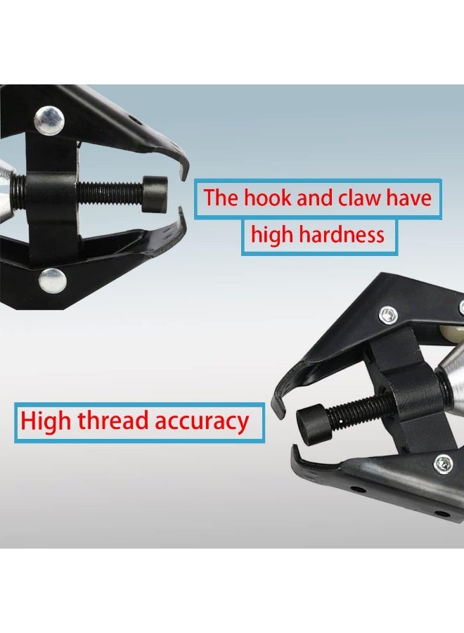 Battery Terminal and Wiper Arm Puller, Heavy Duty Arm Bearing Remover Puller Tool, Windshield Wiper Repair Tool Kit 6-28 mm, Automotive Replacement Accessories Universal for Most Cars - Image 5