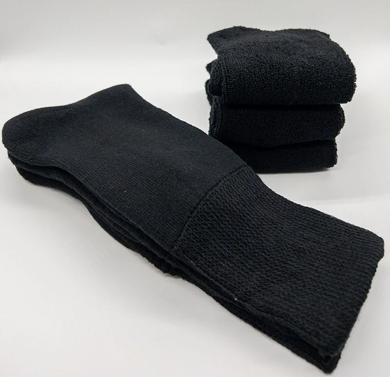 Ciho Socks Premium Thermal 3 Pairs Men's Non-Squeezing Elastic Extra Thick Full Terry Winter Socks