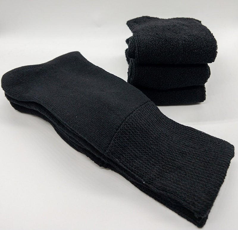Ciho Socks Premium Thermal 3 Pairs Men's Non-Squeezing Elastic Extra Thick Full Terry Winter Socks  - Image 4