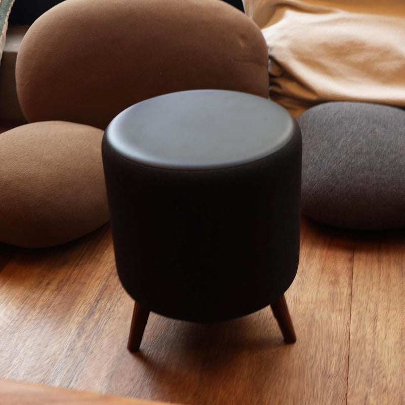 Alloery Universal Echo Sub Subwoofer Desktop Stand,Speaker Table Mount for Homepod and All Suitable Sized Small and Medium Speakers(Walnut with Metal Strip) - Image 5