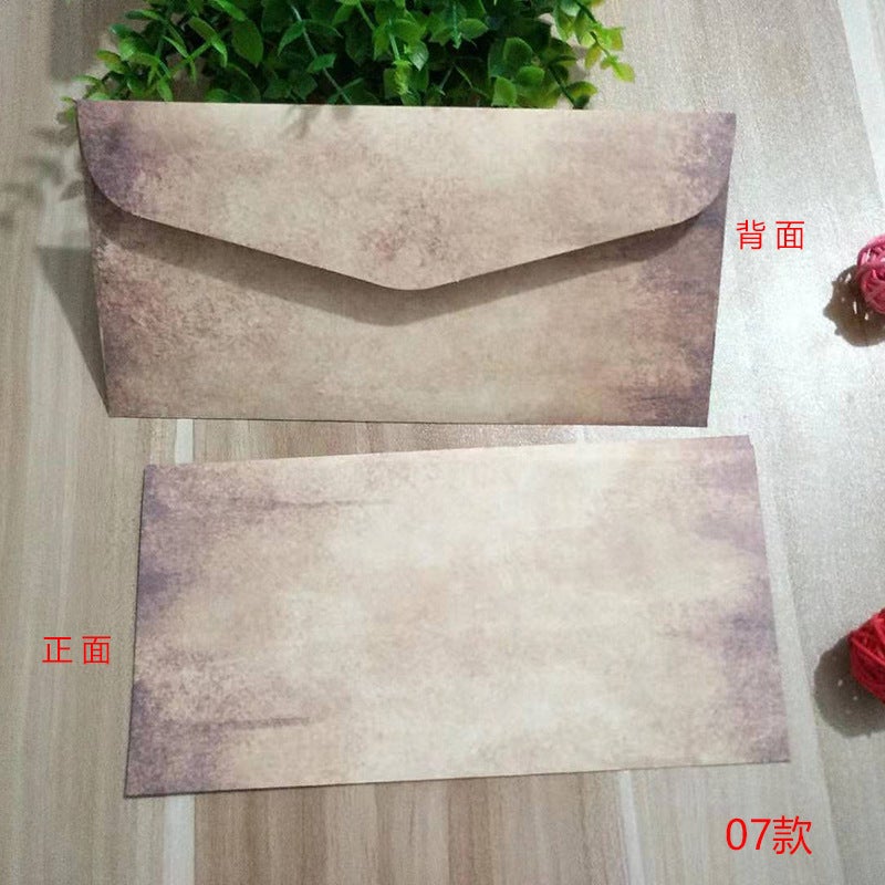 Blank Letter Envelope Nostalgic Retro Letter Without Printing Chinese And Western Style Thick Envelope - Image 5