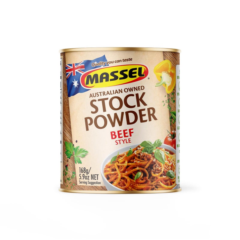Massel Beef Style Bouillon Powder  1 x 59 oz  Plant Based Broth  Soup Base  Low FODMAP Gluten  Dairy Free Vegan No MSG - Image 3