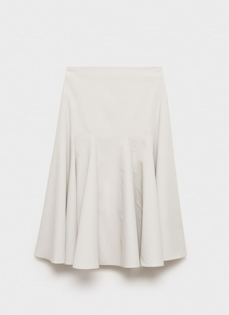 MANGO Pleated Midi-Skirt  - Image 5