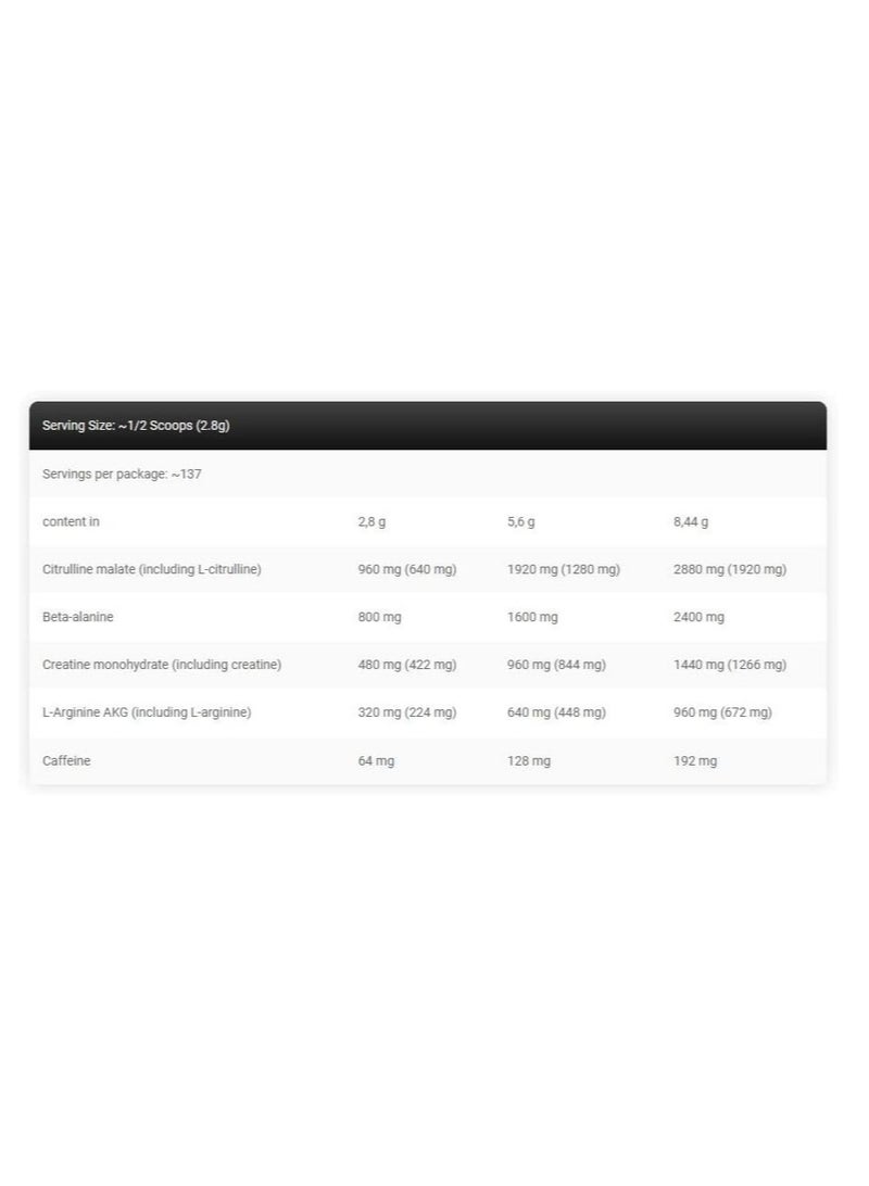 KEVIN LEVRONE SHAABOOM PUMP Fruit Massage 385g - Image 3