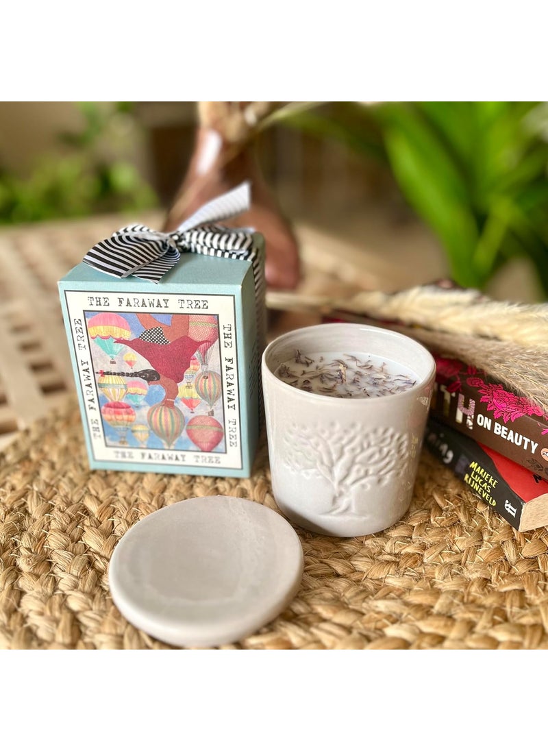 THE FARAWAY TREE - THE FARAWAY TREE Scented Ceramic Jar Candle with a Lid Provence - Image 1